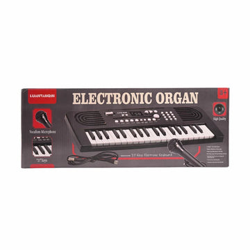 Picture of 37-Key Electronic Organ Keyboard with Microphone - by Raja Sahib Kids