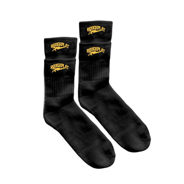RoughPlay Socks (BLACK/YELLOW)