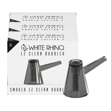 EZ CLEAN BUBBLERS SMOKED V1 - 3 COUNT DISPLAY