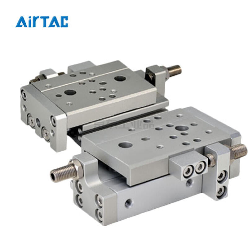 AirTAC dual-axis precision slide cylinder, recirculating ball standard type; HLQ25X10SAF