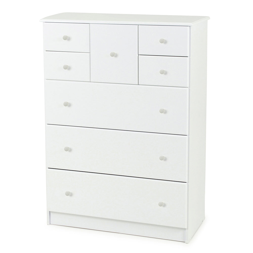 Kingston 8 Drawer Scotch Chest - White