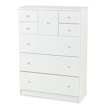 Kingston 8 Drawer Scotch Chest - White