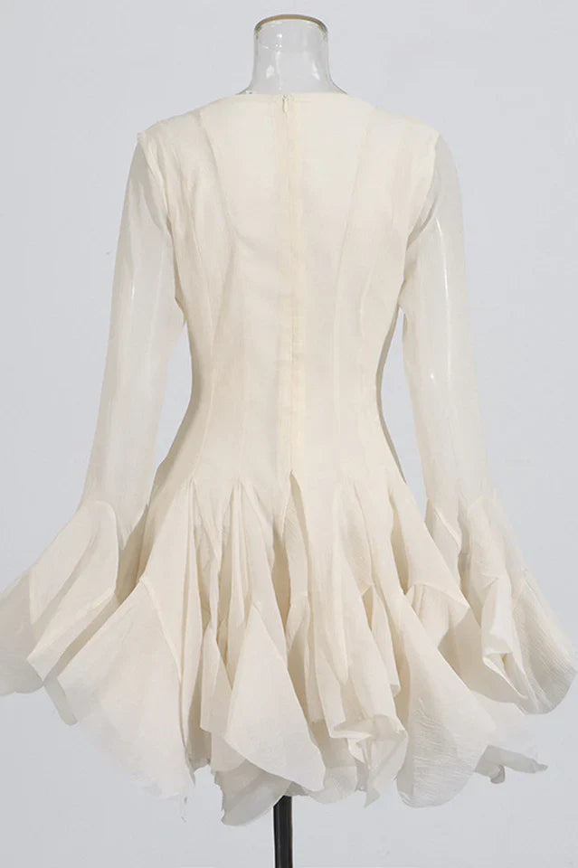 Miranda Asymmetric Hem Mini Dress