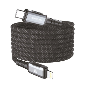 Câble Magnétique USB-C vers Lightning Grizlink