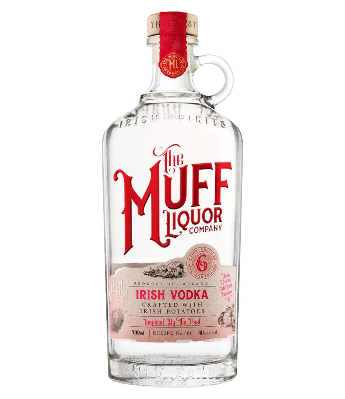 The Muff Liquor Company Irish Vodka 700ml