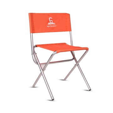 Camping Chair Aluminium Orange