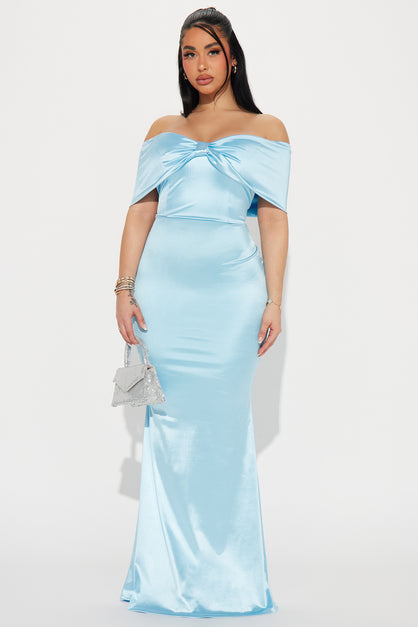 Simple and Sweet Gown - Light Blue