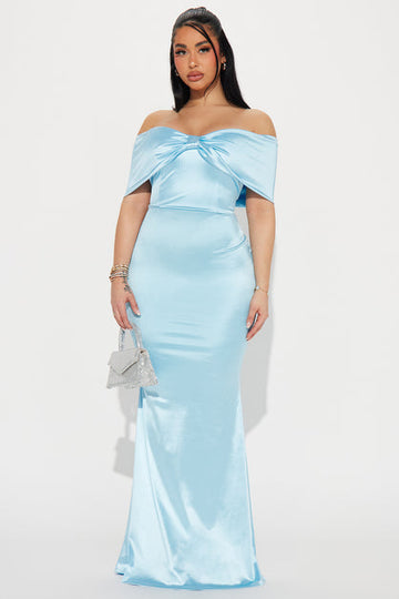 Simple and Sweet Gown - Light Blue