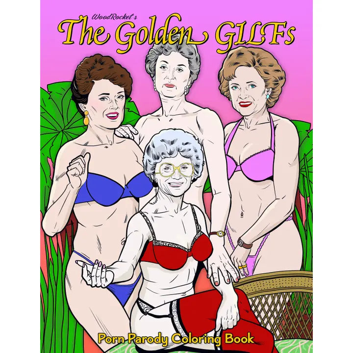 Golden Gilfs P0rn Parody Coloring Book, CB-014*