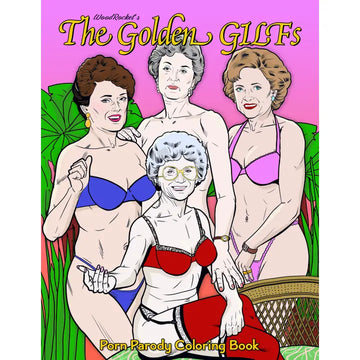 Golden Gilfs P0rn Parody Coloring Book, CB-014*