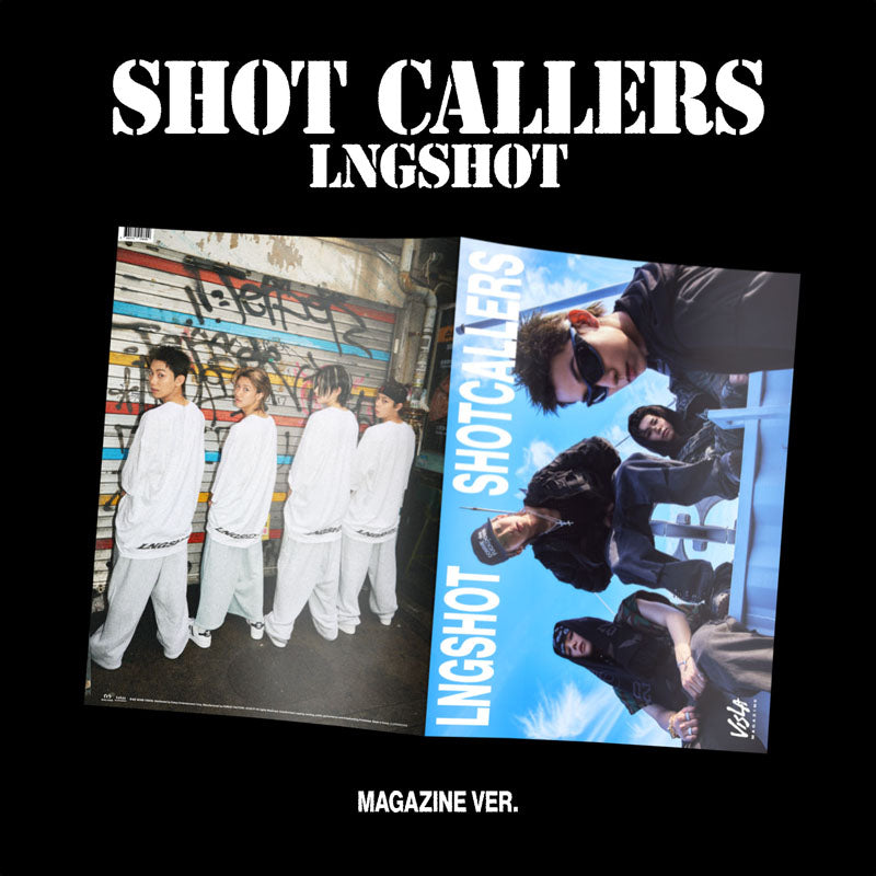 LNGSHOT - (EP ALBUM) SHOT CALLERS [MAGAZINE VER]