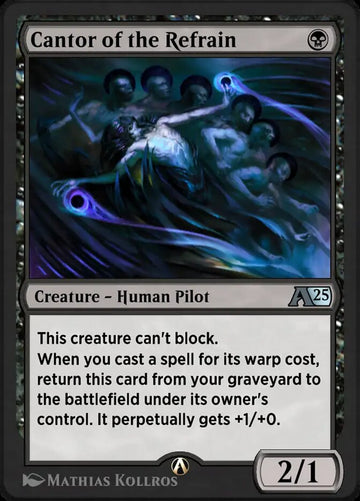 Cantor of the Refrain · Alchemy: Edge of Eternities (YEOE) #9 · Scryfall Magic:  The Gathering Search