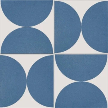 Ceramica Valsecchia, Gemini - 3 Blue, Naturale, 15x15cm, 8.50mm, Rett.