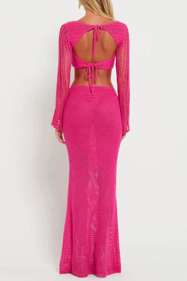 Macauley Top + Skirt Set
