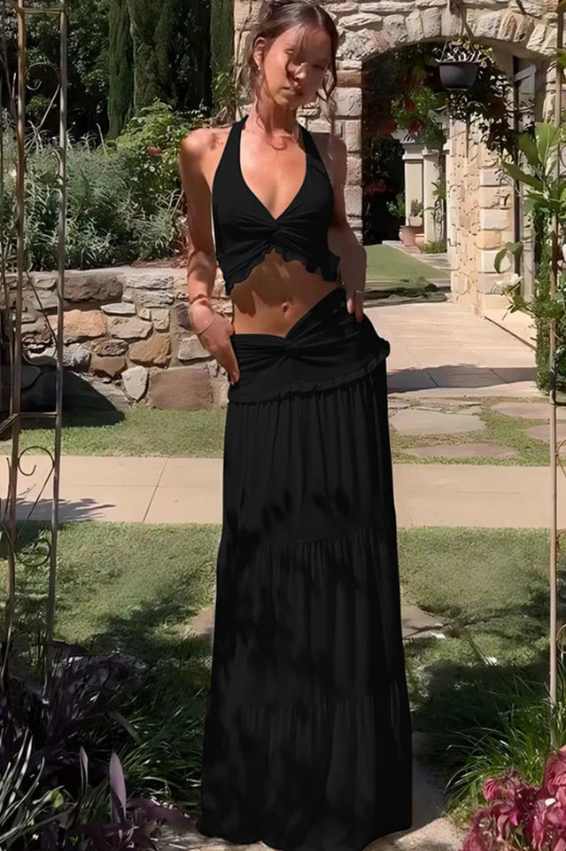 KATYA Maxi Skirt Set