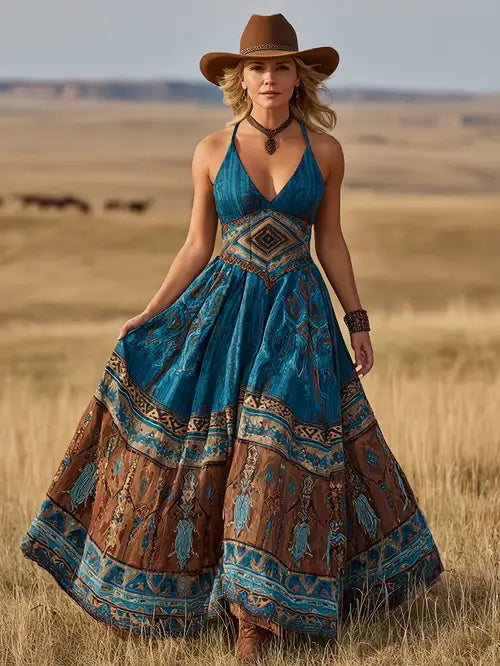 country style dresses sold on Temu United States