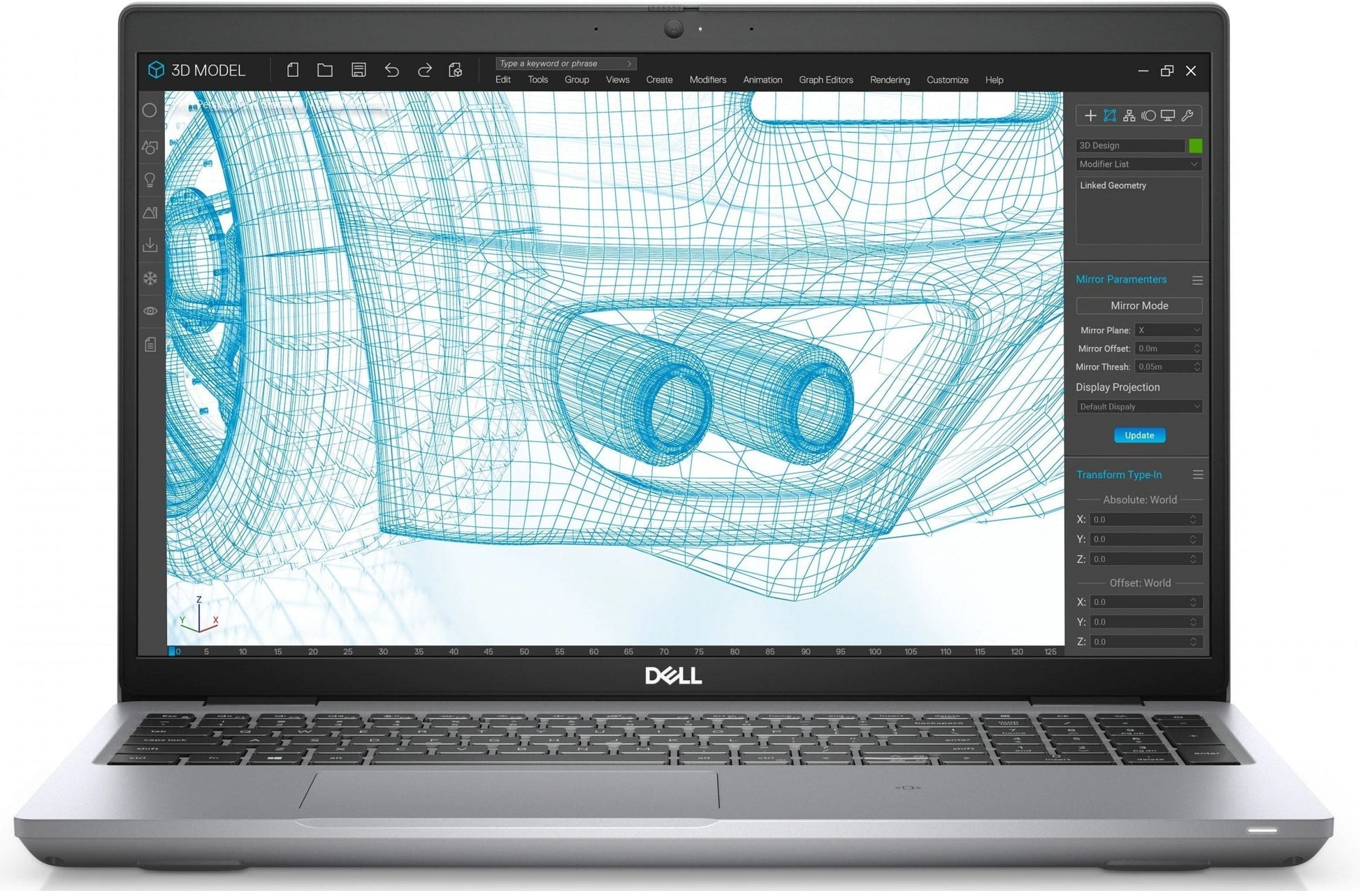 Laptops - DELL PRECISION 3561  i7-11800H 1.9GHz 500GB 32GB 14" 1920x1080 NVIDIA T600