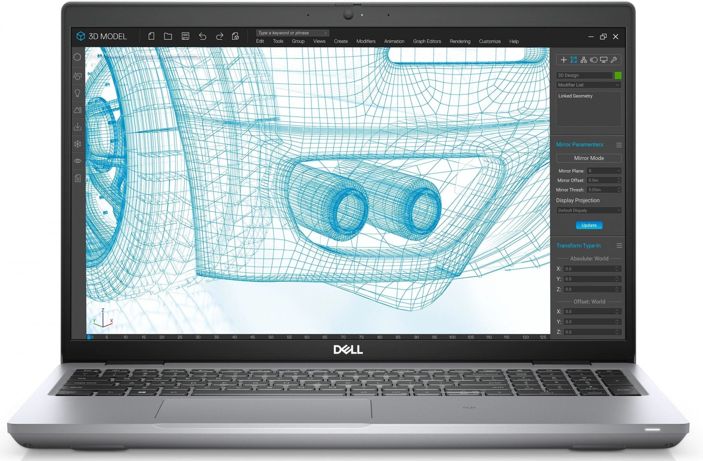 Laptops - DELL PRECISION 3561  i7-11800H 1.9GHz 500GB 32GB 14" 1920x1080 NVIDIA T600