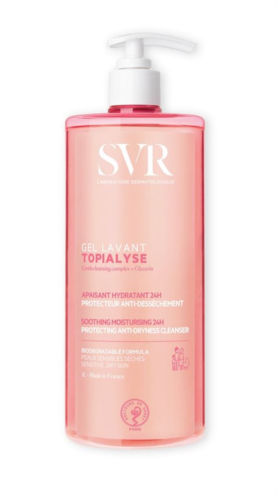 SVR TOPIALYSE Gel Lavant Gel Lavant 1000ml | Format Familial