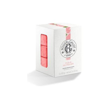 Roger & Gallet Fleur De Figuier (Fig Blossom ) Wellbeing Soaps Box of 3x3.5 oz Wellbeing Soaps Pasteur Pharmacy