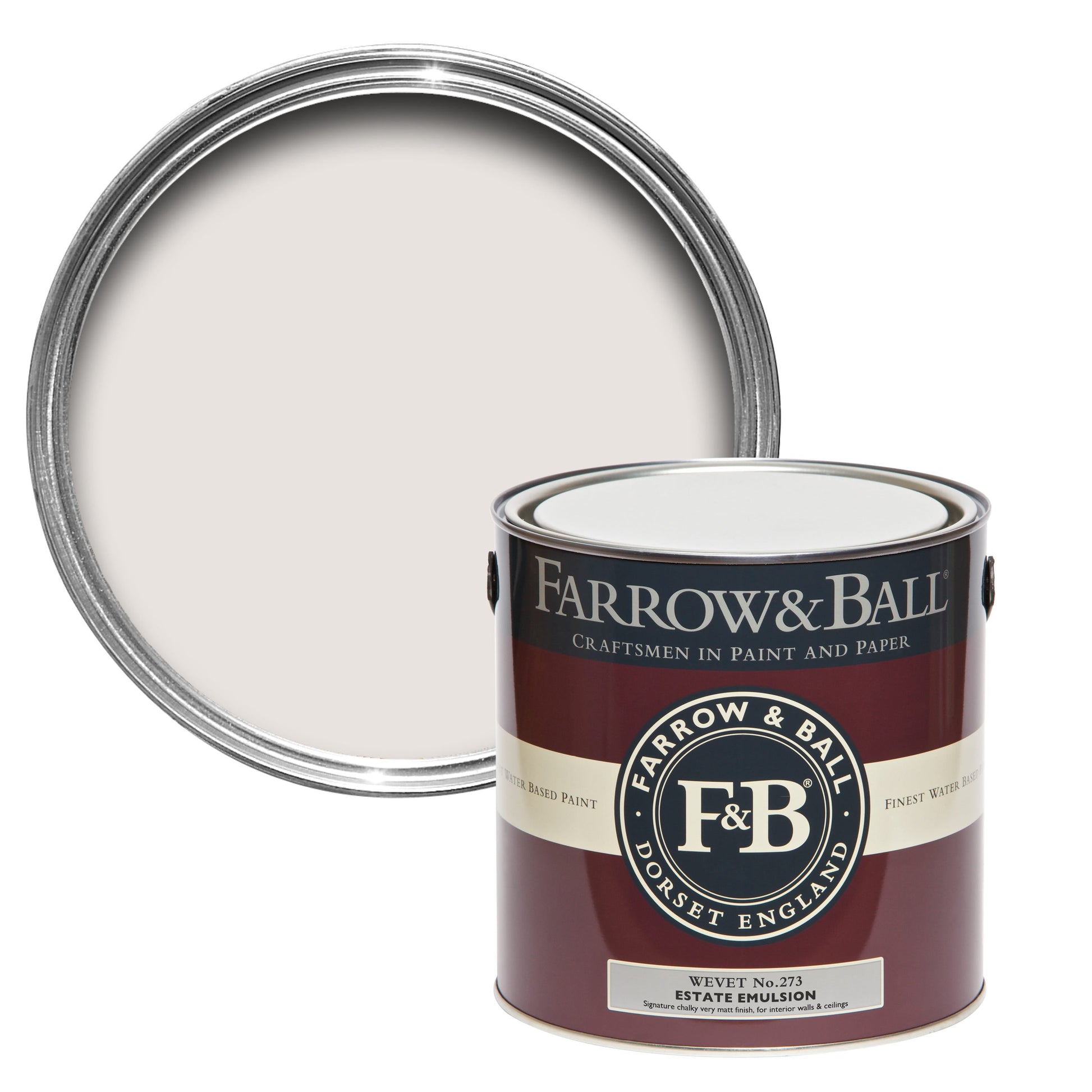 Farrow & Ball Wevet No. 273 - Modern Eggshell 2.5L