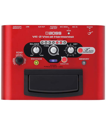Boss VE-2 Portable Vocal Harmonist Pedal