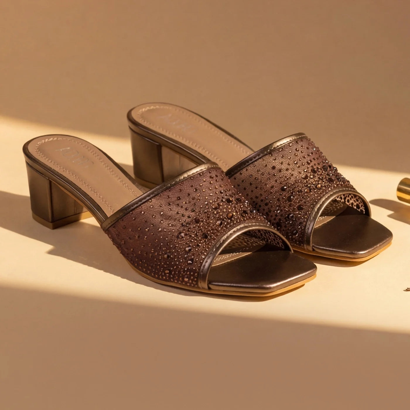 Embellished Mules