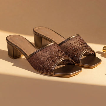 Embellished Mules