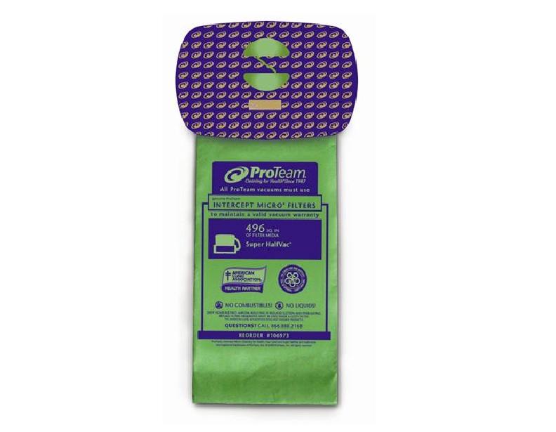 ProTeam Micro Filter Vacuum Bags 10 Pack