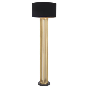Antique brass finish | black marble base