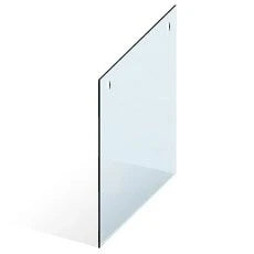 12mm Glass Balustrade Panels With Handrail Holes - 970H x 1150W - Handrail Holes x 2