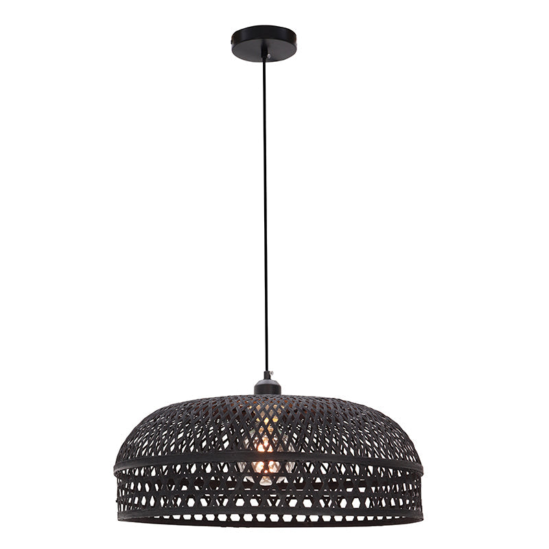 JENNIFER - Hanglamp - Zwart / Bruin
