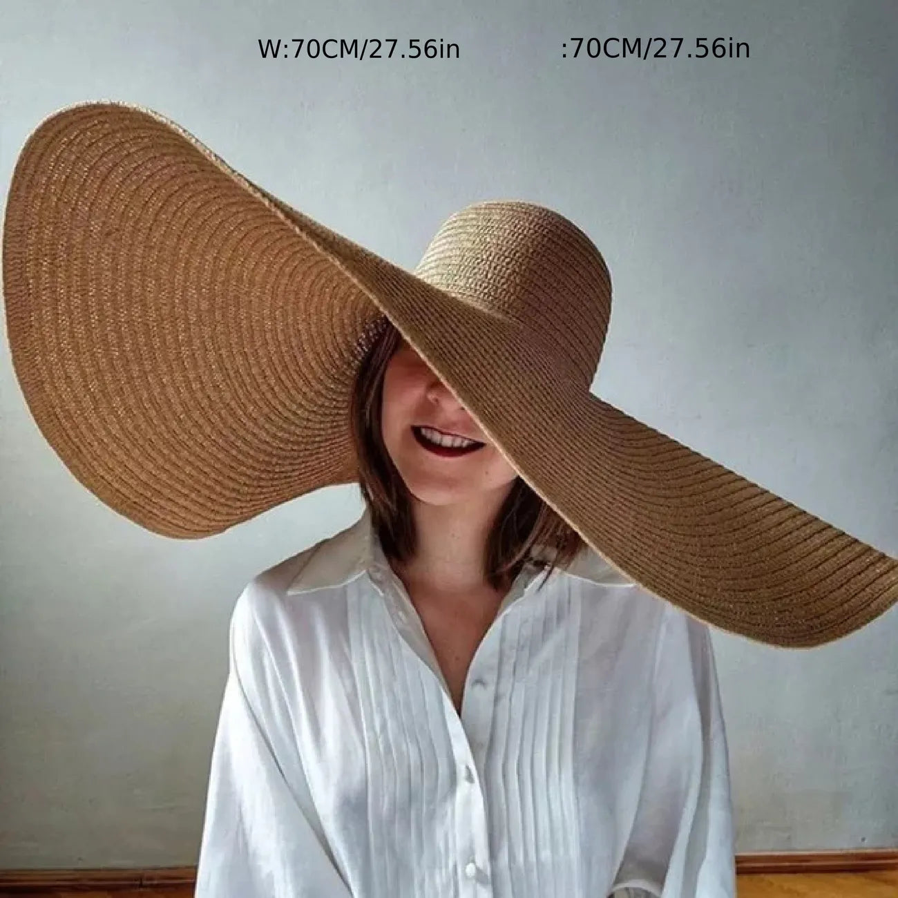 Brown Floppy Hat