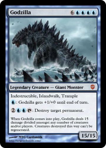 Godzilla Card