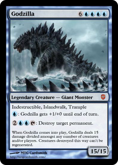 Godzilla Card
