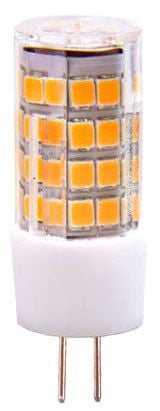 A large G4 bi-pin LED lamp with a clear cover and two visible LED chips, designed for landscape lighting.