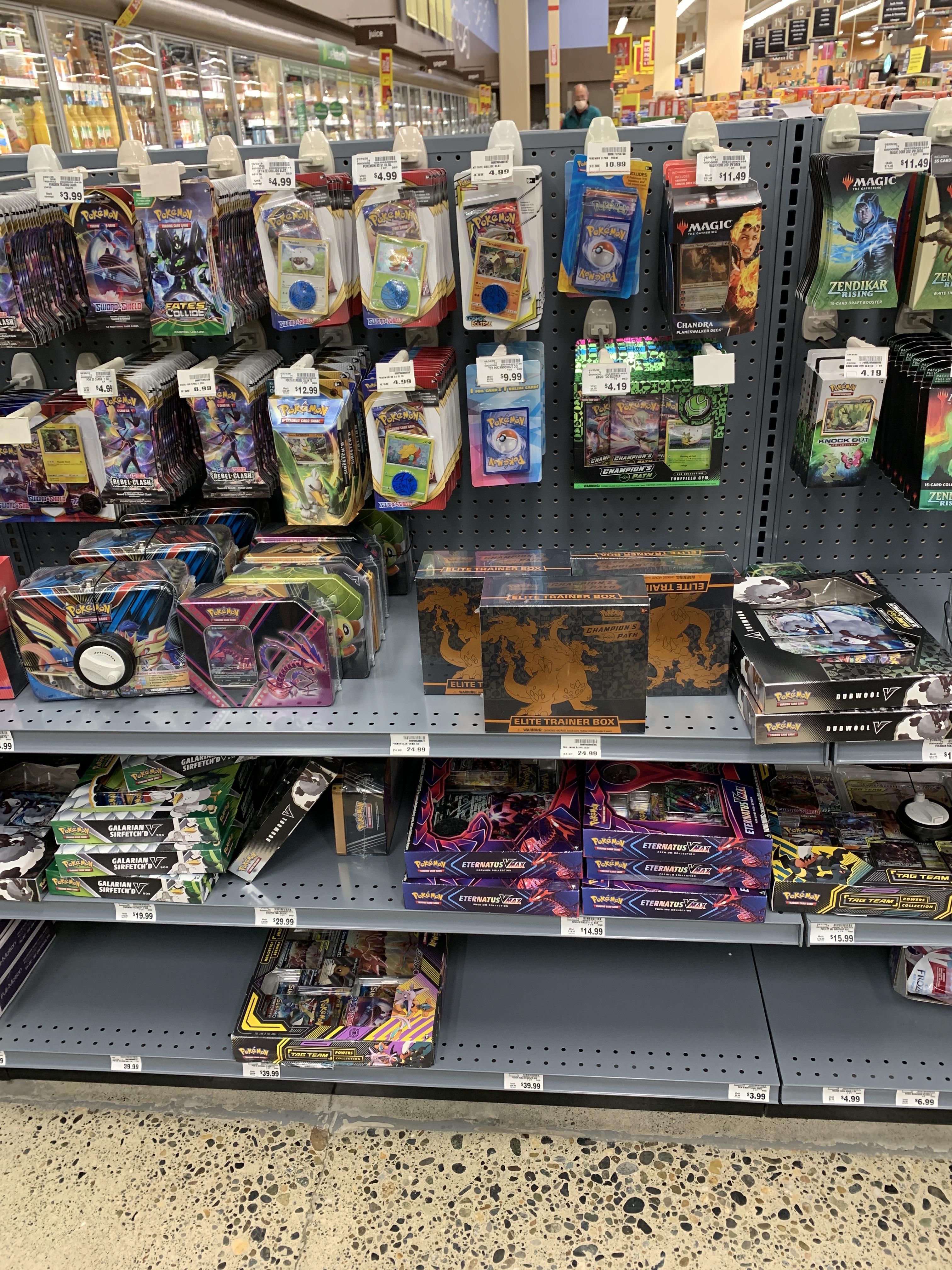 retail stores that sell pokemon cards I didn't know Fred Meyer had Pokemon Cards!! : r/PokemonTCG