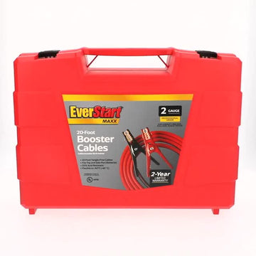 Everstart 2-Gauge Professional Grade 20-Foot Booster Cables, Size: 20ft 2ga