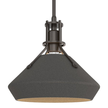 Hubbardton Forge 184251-SKT-MULT-14-20 One Light Mini Pendant, Oil Rubbed Bronze