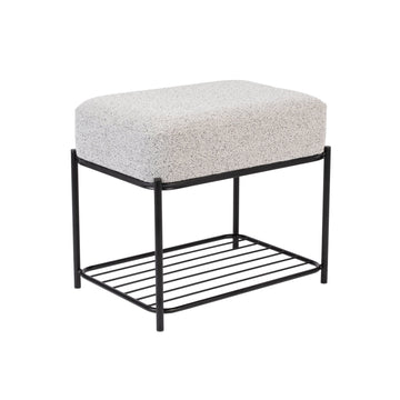 Taboret MILOU szary