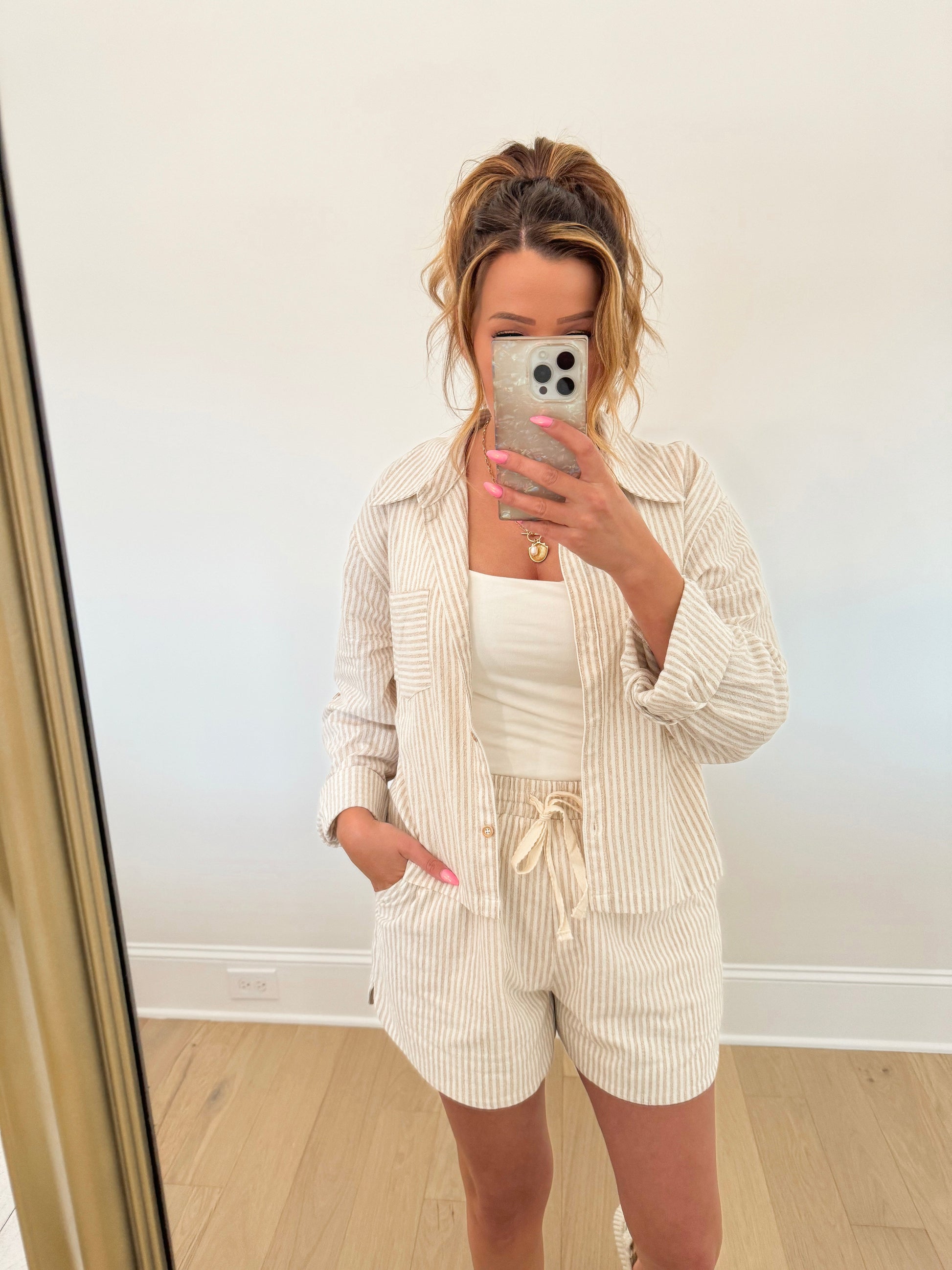 Coastal Cutie Button Down