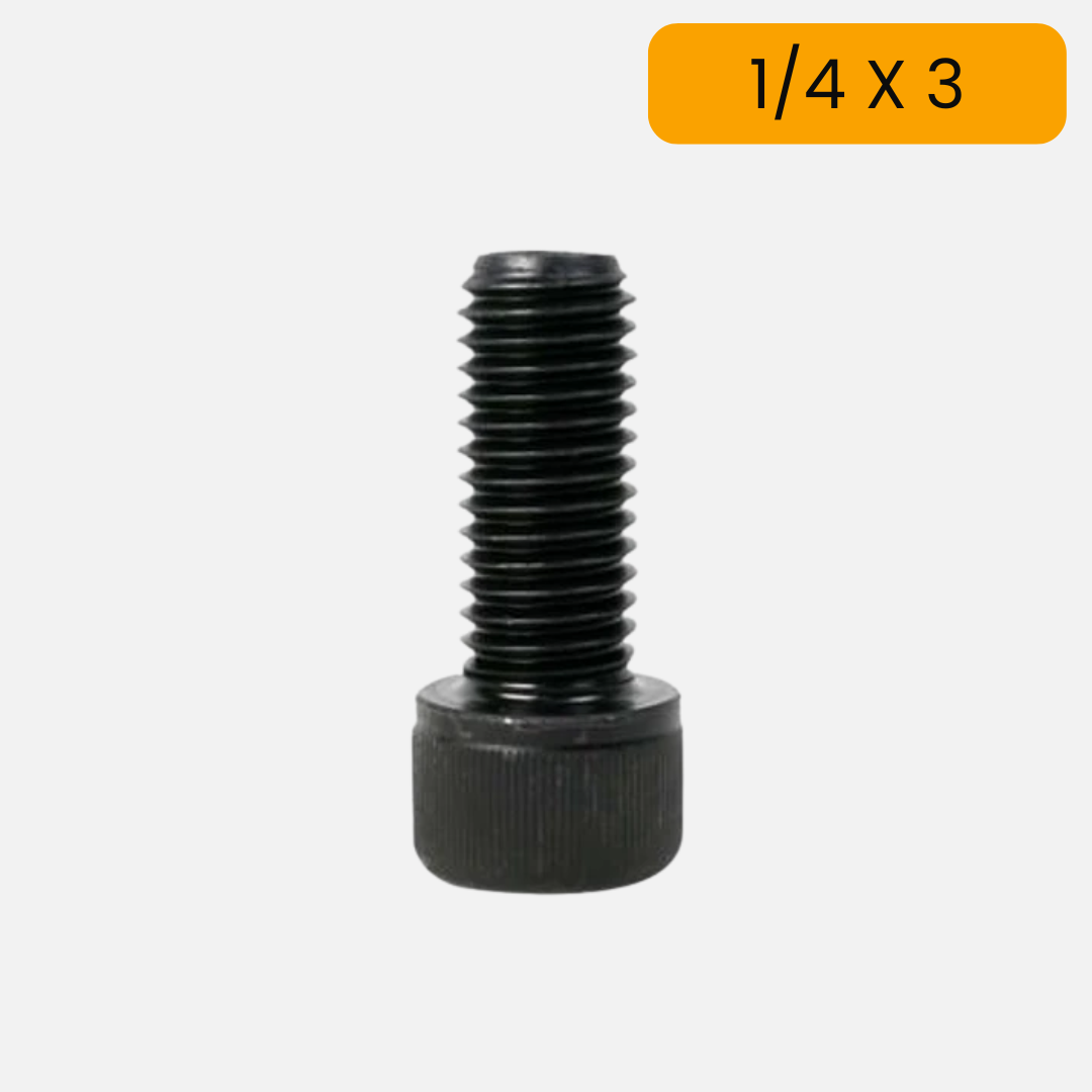 Tornillo bristol con cabeza unc de 1/4 X 3