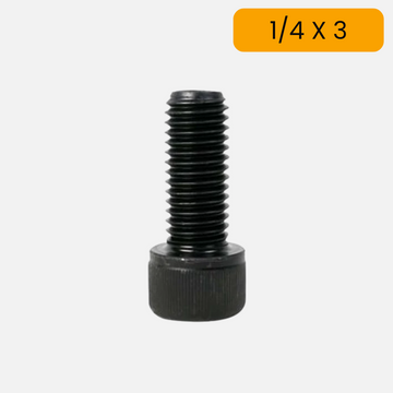 Tornillo bristol con cabeza unc de 1/4 X 3