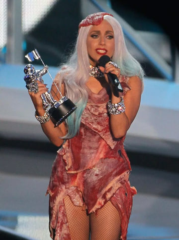 15 years ago today, Lady Gaga wore the meat dress to the VMAs : r/popculturechat