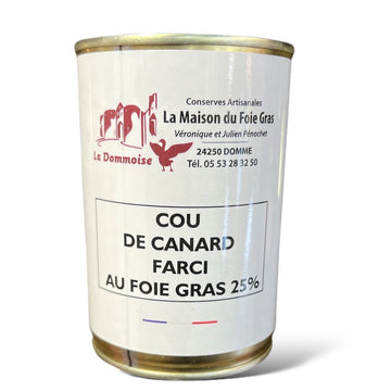 Cou de Canard farci - La Dommoise