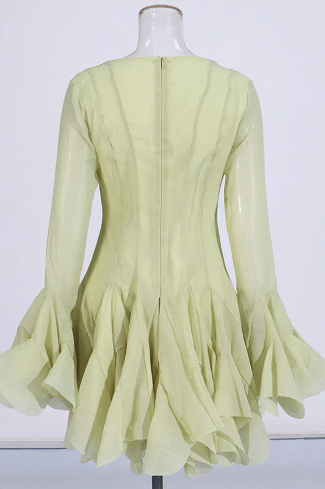 Miranda Asymmetric Hem Mini Dress