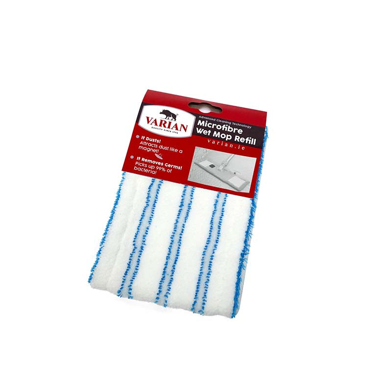 MICROFIBRE MOP REFILL WET FLEECE - burkes_Hardware
