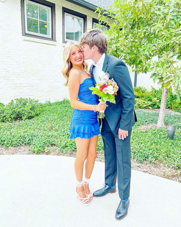 Lovely Strapless Royal Blue Homecoming Dress,Cocktail Dress Y4330