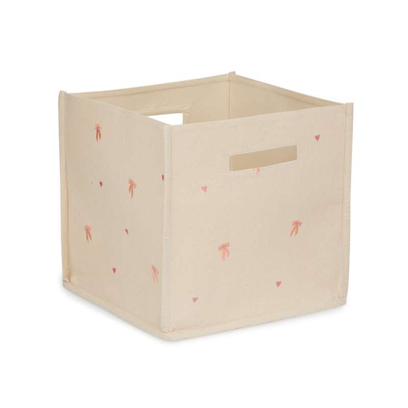 Cam Cam Copenhagen Opbevaringskurv - Canvas - GOTS - Bows