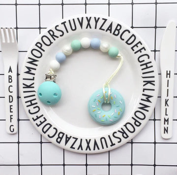 Donut Teether (Blue)